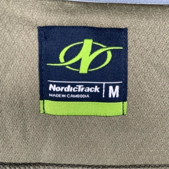 NordicTrack Quarter Zip Long Sleeve Lightweight Pullover Running Size Medium - Picture 5 of 7